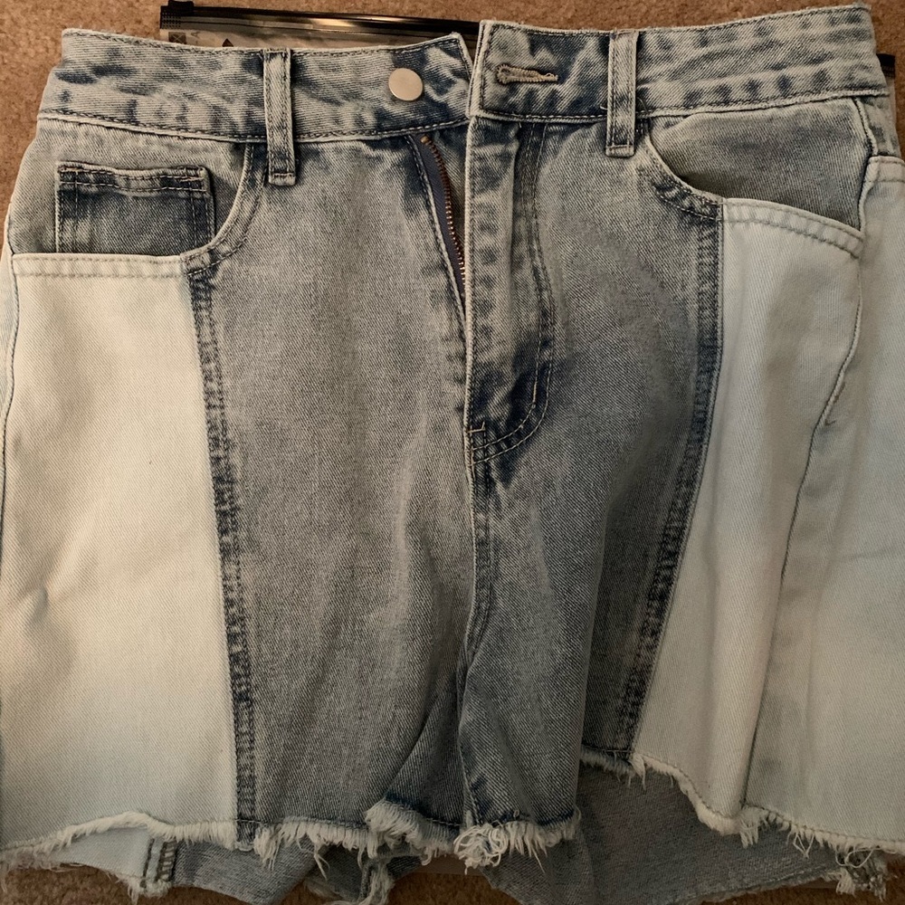 Shein denim shorts